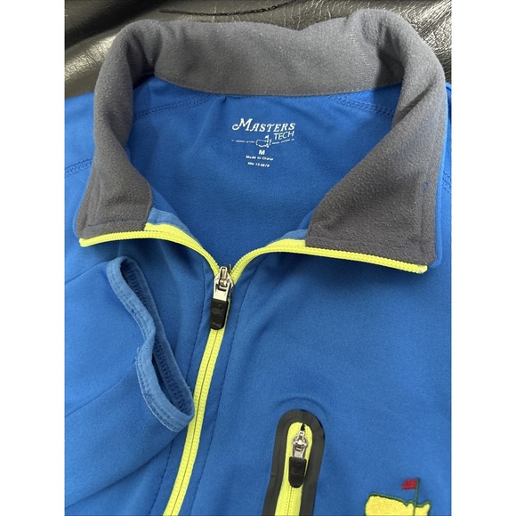 Masters Tech Other - Masters Tech Augusta National 1/4 Zip Pullover Blue Golf Mens M